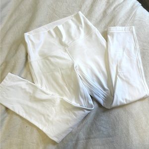 Lululemon Align Crop Leggings in White
